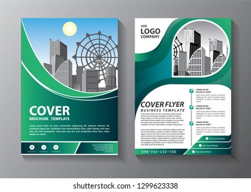 Business abstract vector template. Brochure design, cover modern layout, annual report, poster, flyer in A4 with colorful triangles, geometric shapes for tech, science, market with light background
