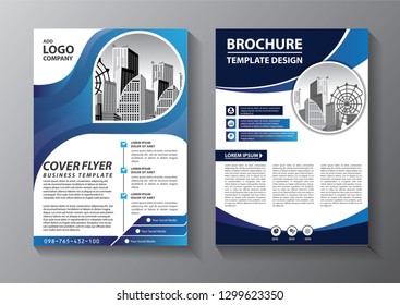Business abstract vector template. Brochure design, cover modern layout, annual report, poster, flyer in A4 with colorful triangles, geometric shapes for tech, science, market with light background
