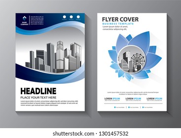 Business abstract vector template. Brochure design, cover modern layout, annual report, poster, flyer in A4 with colorful triangles, geometric shapes for tech, science, market with light background