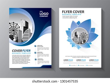 Business abstract vector template. Brochure design, cover modern layout, annual report, poster, flyer in A4 with colorful triangles, geometric shapes for tech, science, market with light background