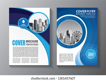 Business abstract vector template. Brochure design, cover modern layout, annual report, poster, flyer in A4 with colorful triangles, geometric shapes for tech, science, market with light background