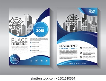 Business abstract vector template. Brochure design, cover modern layout, annual report, poster, flyer in A4 with colorful triangles, geometric shapes for tech, science, market with light background