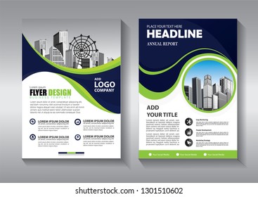 Business abstract vector template. Brochure design, cover modern layout, annual report, poster, flyer in A4 with colorful triangles, geometric shapes for tech, science, market with light background