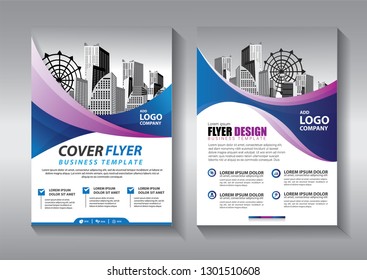 Business Abstract Vector Template Brochure Design Stock Vector (Royalty ...