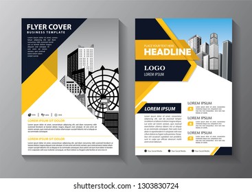 Business Abstract Vector Template Brochure Annualreport Stock Vector ...