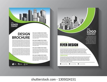 Business abstract vector template. Brochure design, cover modern layout, annual report, poster, flyer in A4 with colorful triangles, geometric shapes for tech, science, market with light background