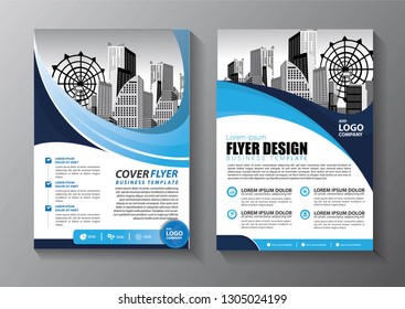 Business abstract vector template. Brochure design, cover modern layout, annual report, poster, flyer in A4 with colorful triangles, geometric shapes for tech, science, market with light background
