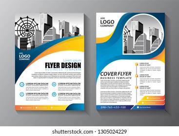 Business abstract vector template. Brochure design, cover modern layout, annual report, poster, flyer in A4 with colorful triangles, geometric shapes for tech, science, market with light background