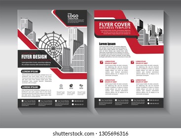 Business abstract vector template. Brochure design, cover modern layout, annual report, poster, flyer in A4 with colorful triangles, geometric shapes for tech, science, market with light background