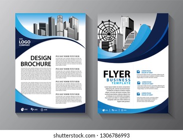 Business abstract vector template. Brochure design, cover modern layout, annual report, poster, flyer in A4 with colorful triangles, geometric shapes for tech, science, market with light background