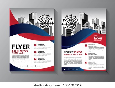 Business abstract vector template. Brochure design, cover modern layout, annual report, poster, flyer in A4 with colorful triangles, geometric shapes for tech, science, market with light background