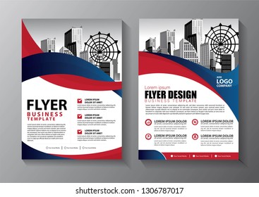 Business abstract vector template. Brochure design, cover modern layout, annual report, poster, flyer in A4 with colorful triangles, geometric shapes for tech, science, market with light background