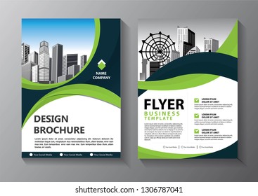 Business abstract vector template. Brochure design, cover modern layout, annual report, poster, flyer in A4 with colorful triangles, geometric shapes for tech, science, market with light background