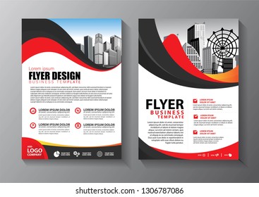 Business abstract vector template. Brochure design, cover modern layout, annual report, poster, flyer in A4 with colorful triangles, geometric shapes for tech, science, market with light background