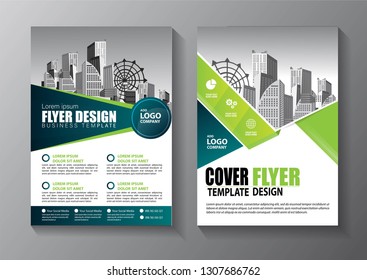 Business abstract vector template. Brochure design, cover modern layout, annual report, poster, flyer in A4 with colorful triangles, geometric shapes for tech, science, market with light background