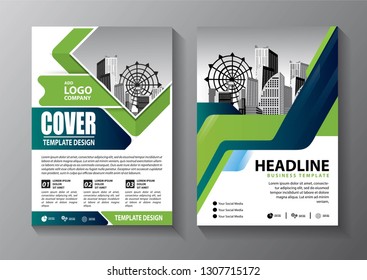 Business abstract vector template. Brochure design, cover modern layout, annual report, poster, flyer in A4 with colorful triangles, geometric shapes for tech, science, market with light background