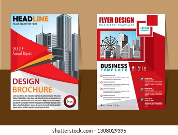 Business abstract vector template Brochure design cover modern layout annual report
poster flyer in A4 with colorful triangles geometric shapes for tech science market with light background