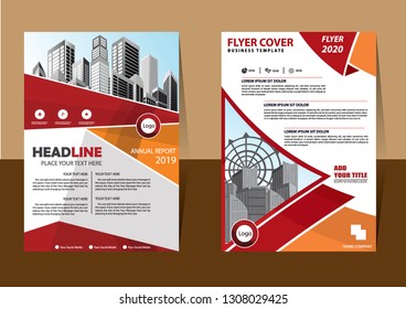 Business abstract vector template Brochure design cover modern layout annual report
poster flyer in A4 with colorful triangles geometric shapes for tech science market with light background