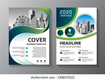 Business abstract vector template. Brochure design, cover modern layout, annual report, poster, flyer in A4 with colorful triangles, geometric shapes for tech, science, market with light background