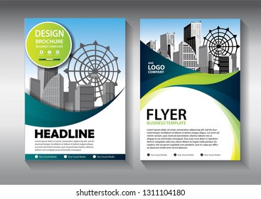 Business abstract vector template. Brochure design, cover modern layout, annual report, poster, flyer in A4 with colorful triangles, geometric shapes for tech, science, market with light background
