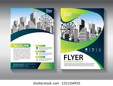 Business abstract vector template. Brochure design, cover modern layout, annual report, poster, flyer in A4 with colorful triangles, geometric shapes for tech, science, market with light background