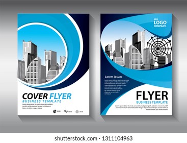Business abstract vector template. Brochure design, cover modern layout, annual report, poster, flyer in A4 with colorful triangles, geometric shapes for tech, science, market with light background