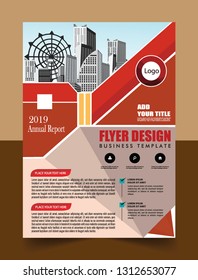 Business abstract vector template Brochure design cover modern layout annual report
poster flyer in A4 with colorful triangles geometric shapes for tech science market with light background
