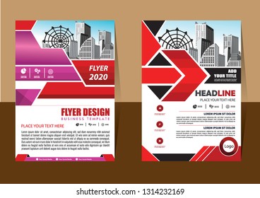 Business abstract vector template Brochure design cover modern layout annual report
poster flyer in A4 with colorful triangles geometric shapes for tech science market with light background