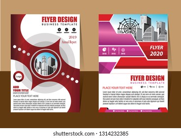 Business abstract vector template Brochure design cover modern layout annual report
poster flyer in A4 with colorful triangles geometric shapes for tech science market with light background
