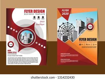 Business abstract vector template Brochure design cover modern layout annual report
poster flyer in A4 with colorful triangles geometric shapes for tech science market with light background