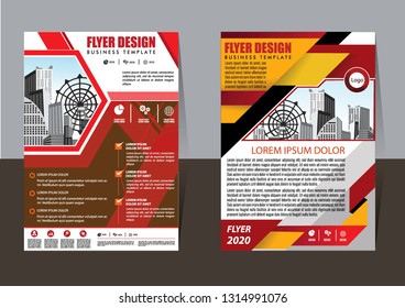 Business abstract vector template Brochure design cover modern layout annual report
poster flyer in A4 with colorful triangles geometric shapes for tech science market with light background