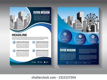Business abstract vector template. Brochure design, cover modern layout, annual report, poster, flyer in A4 with colorful triangles, geometric shapes for tech, science, market with light background