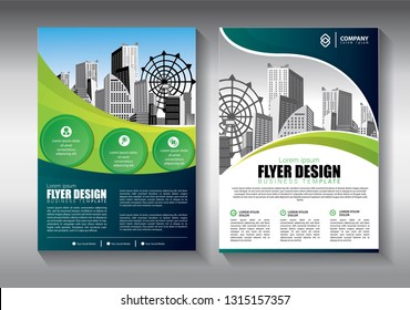 Business abstract vector template. Brochure design, cover modern layout, annual report, poster, flyer in A4 with colorful triangles, geometric shapes for tech, science, market with light background