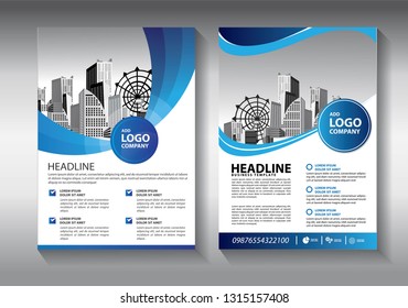 Business abstract vector template. Brochure design, cover modern layout, annual report, poster, flyer in A4 with colorful triangles, geometric shapes for tech, science, market with light background