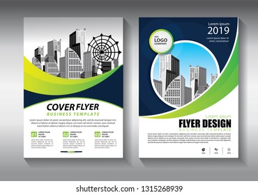 Business abstract vector template. Brochure design, cover modern layout, annual report, poster, flyer in A4 with colorful triangles, geometric shapes for tech, science, market with light background