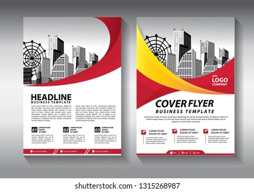 Business abstract vector template. Brochure design, cover modern layout, annual report, poster, flyer in A4 with colorful triangles, geometric shapes for tech, science, market with light background