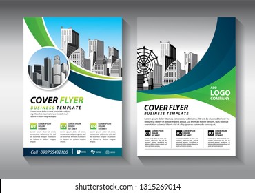 Minimal Flyers Report Business Magazine Brochure Stock Vector (Royalty ...