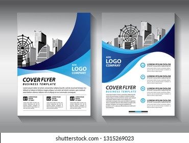 Business abstract vector template. Brochure design, cover modern layout, annual report, poster, flyer in A4 with colorful triangles, geometric shapes for tech, science, market with light background
