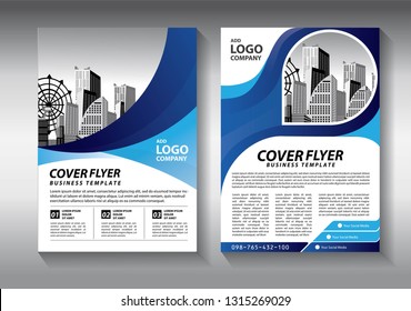 Business abstract vector template. Brochure design, cover modern layout, annual report, poster, flyer in A4 with colorful triangles, geometric shapes for tech, science, market with light background