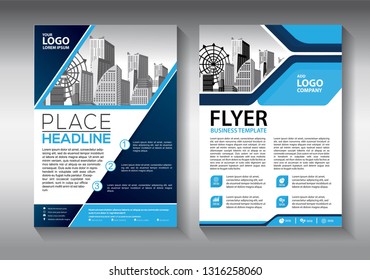 Business abstract vector template. Brochure design, cover modern layout, annual report, poster, flyer in A4 with colorful triangles, geometric shapes for tech, science, market with light background