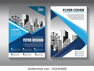 Business abstract vector template. Brochure design, cover modern layout, annual report, poster, flyer in A4 with colorful triangles, geometric shapes for tech, science, market with light background