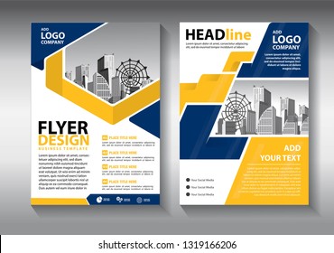 Business abstract vector template. Brochure design, cover modern layout, annual report, poster, flyer in A4 with colorful triangles, geometric shapes for tech, science, market with light background