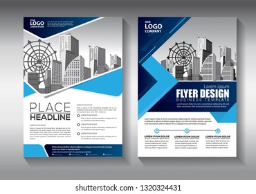 Business abstract vector template. Brochure design, cover modern layout, annual report, poster, flyer in A4 with colorful triangles, geometric shapes for tech, science, market with light background