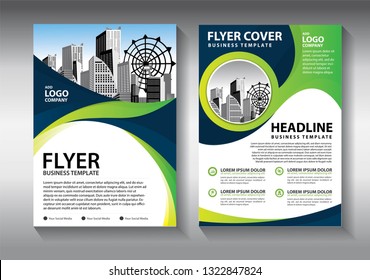 Business abstract vector template. Brochure design, cover modern layout, annual report, poster, flyer in A4 with colorful triangles, geometric shapes for tech, science, market with light background
