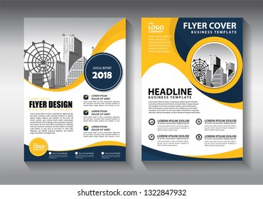 Business abstract vector template. Brochure design, cover modern layout, annual report, poster, flyer in A4 with colorful triangles, geometric shapes for tech, science, market with light background