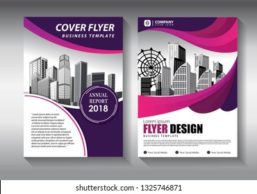 Business abstract vector template. Brochure design, cover modern layout, annual report, poster, flyer in A4 with colorful triangles, geometric shapes for tech, science, market with light background