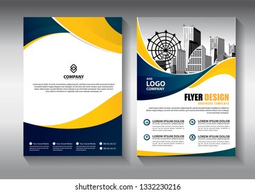 Business abstract vector template. Brochure design, cover modern layout, annual report, poster, flyer in A4 with colorful triangles, geometric shapes for tech, science, market with light background