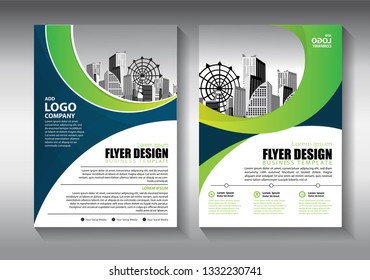 Business abstract vector template. Brochure design, cover modern layout, annual report, poster, flyer in A4 with colorful triangles, geometric shapes for tech, science, market with light background