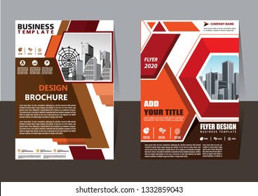 Business abstract vector template Brochure design cover modern layout annual report
poster flyer in A4 with colorful triangles geometric shapes for tech science market with light background