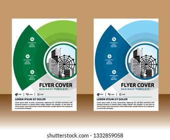 Business abstract vector template Brochure design cover modern layout annual report
poster flyer in A4 with colorful triangles geometric shapes for tech science market with light background